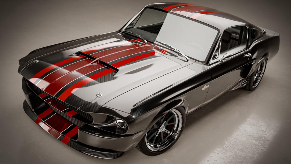 The 1967 Shelby GT500CR, a reimagined Mustang from Classic Recreations.