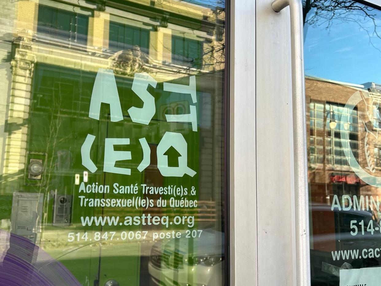 ASTTeQ provides several services including legal, immigration and health support to trans people in Montreal, but needs about $100,000 to continue its operations next year. (Erika Morris/CBC - image credit)