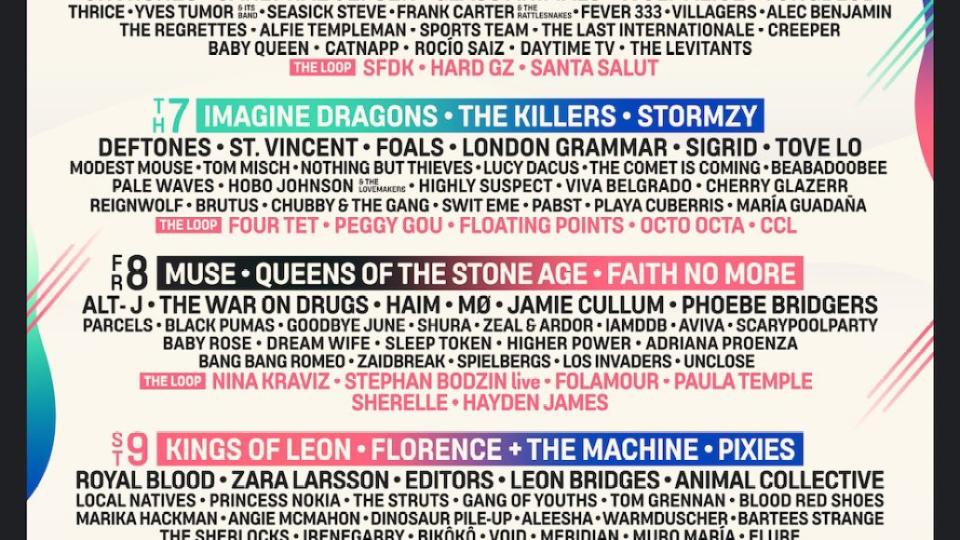 Mad Cool Festival 2022 lineup updated