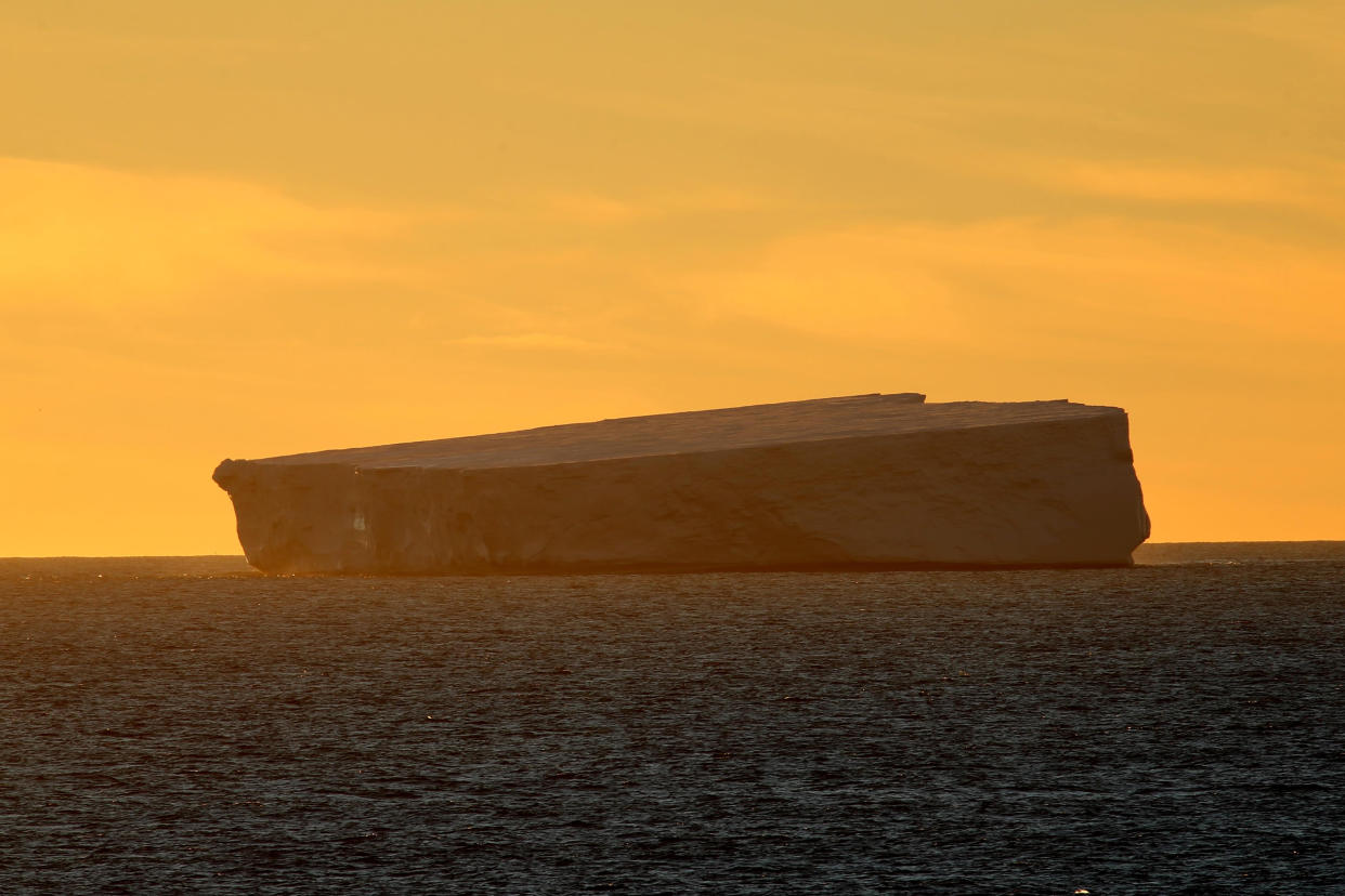 Iceberg en la Antártica. (Xinhua/ via Getty Images)