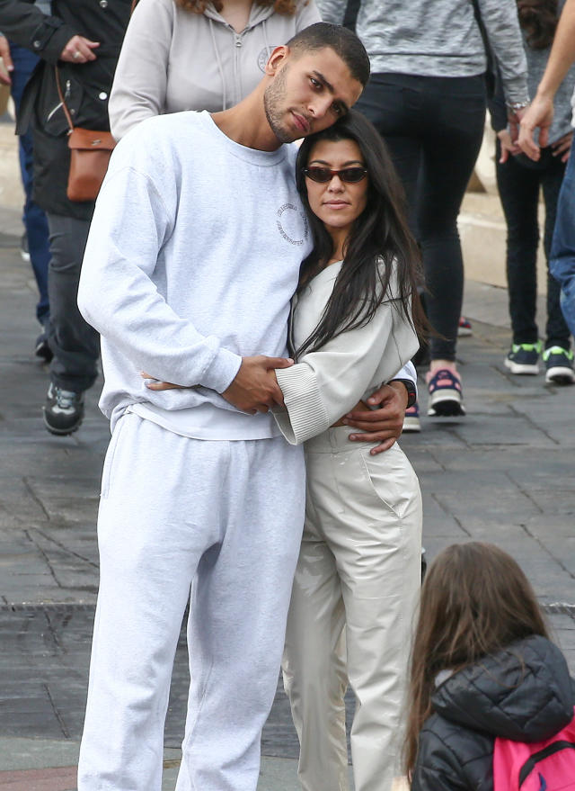 Kourtney Kardashian Straddles Boyfriend Younes Bendjima in Her Underwear,  Gets Paid to Do It