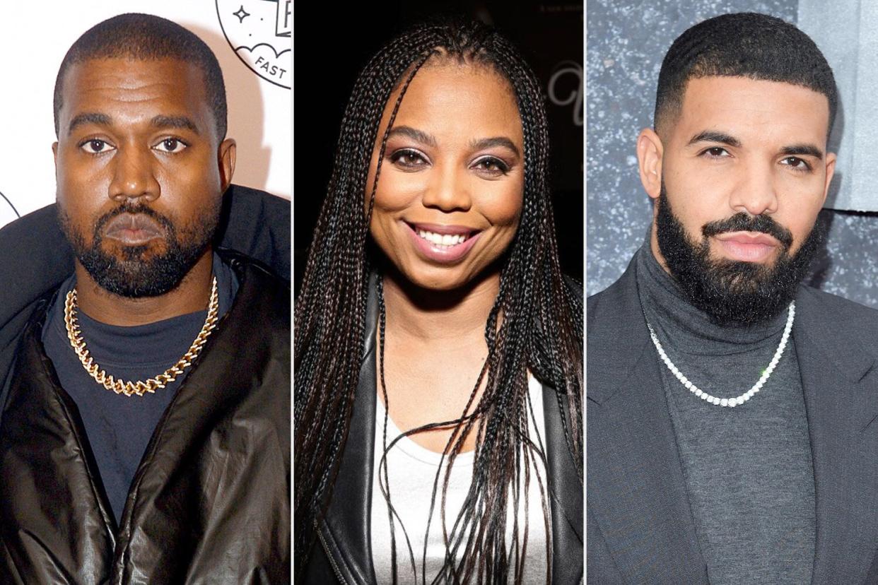 jemele hill, drake, kanye