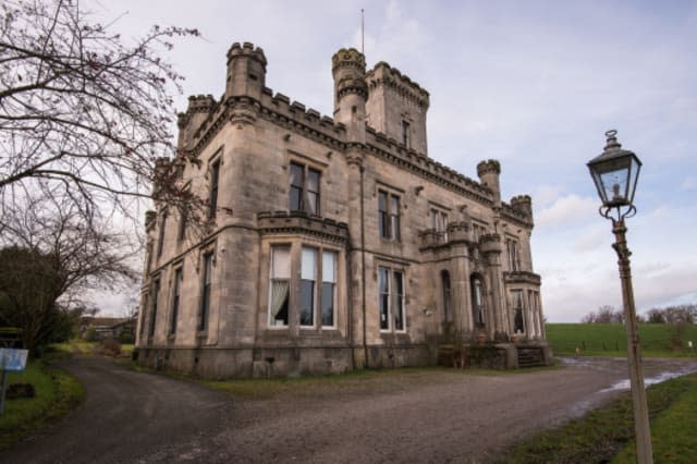 The grand baronial mansion