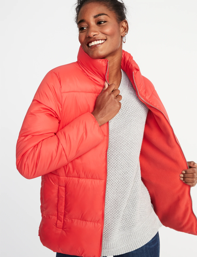 Old Navy Frost-Free Puffer Jacket for Women