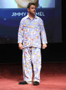 Jimmy Kimmel decided to sport his pajamas on stage to announce <a href="http://tv.yahoo.com/emmys/nominees/" data-ylk="slk:the nominees for the 64th Primetime Emmy Awards;elm:context_link;itc:0;sec:content-canvas" class="link ">the nominees for the 64th Primetime Emmy Awards</a> on Thursday morning. Since the ceremony took place at 5:30 a.m., we'll cut him some slack. We also had to get up at the crack of dawn to cover the event, and we looked a heck of a lot worse. (7/19/2012)<br><br><a href="http://tv.yahoo.com/emmys/" data-ylk="slk:Full Emmys coverage;elm:context_link;itc:0;sec:content-canvas" class="link ">Full Emmys coverage</a>