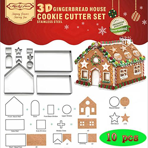 Christmas House Cookie Cutter Set