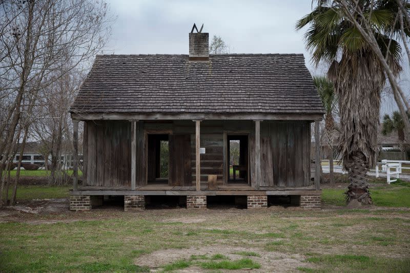 Slave quarters at the Whitney Plantation in Wallace Louisiana