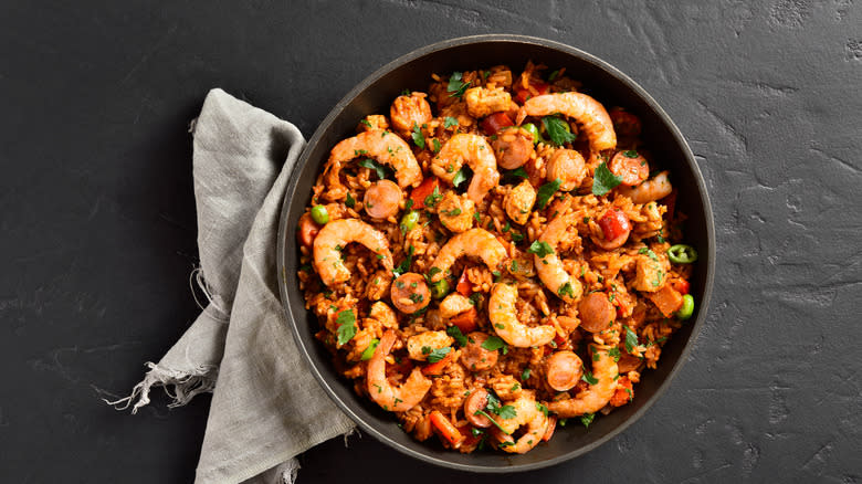 jambalaya with prawns