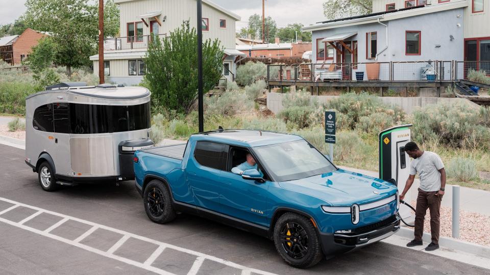 Rivian Will Use Your EV to Spread the Word About Bad Public Chargers photo
