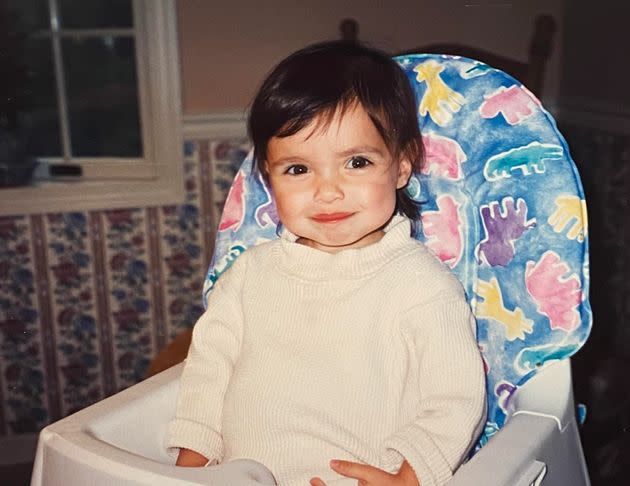 The author’s daughter Sammie in early 1999, roughly six months after being diagnosed with cystic fibrosis.