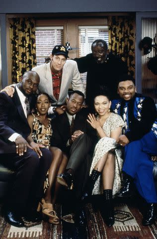 <p>Fox/ Everett/Ron Batzdorff</p> Thomas Mikal Ford, Tichina Arnold, Jon Gries,Martin Lawrence, Garrett Morris, Tisha Campbell, Carl Anthony Payne II on "Martin"