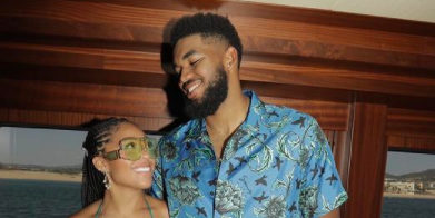 He's coming for it”: Jordyn Woods hypes up boyfriend Karl-Anthony Towns,  lauds his offseason hustle for 2023-24