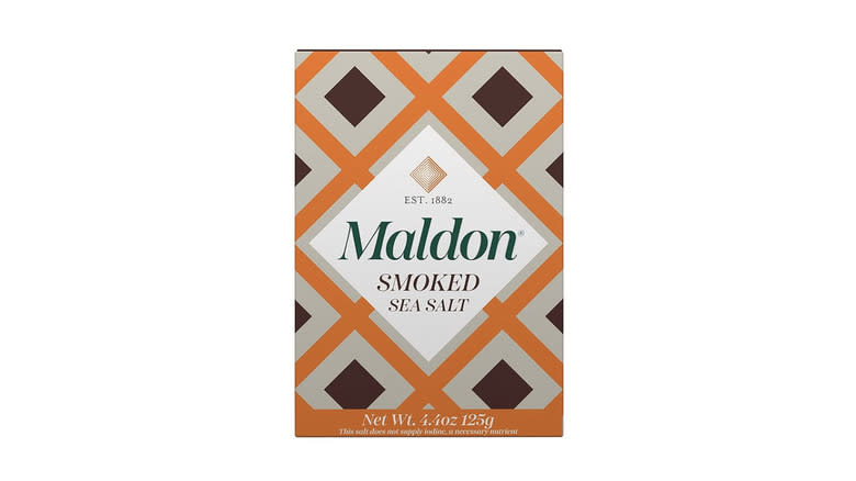 Box of Maldon smoked salt