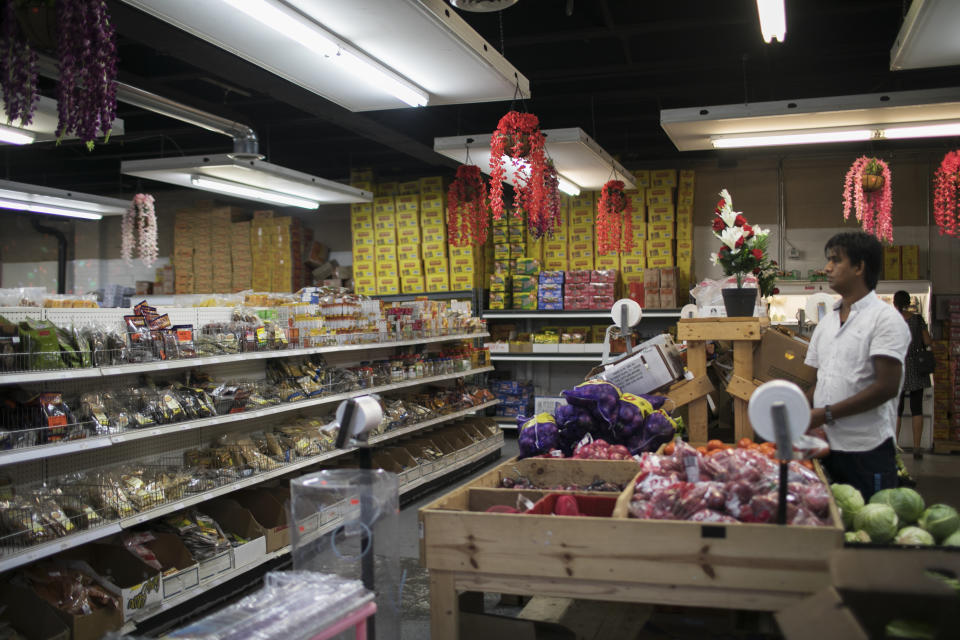 The Family Groceries store sells many types of ethnic food in Akron, Ohio. (Photo: Maddie McGarvey for HuffPost)