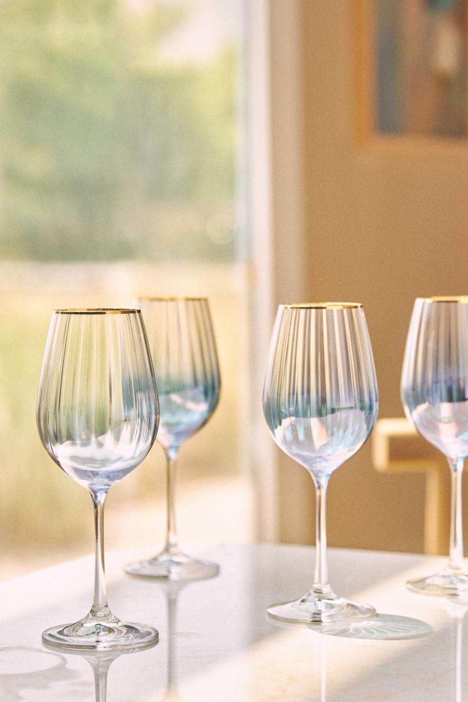 <p><a href="https://go.redirectingat.com?id=74968X1596630&url=https%3A%2F%2Fwww.anthropologie.com%2Fshop%2Fwaterfall-wine-glasses-set-of-4&sref=https%3A%2F%2Fwww.housebeautiful.com%2Fshopping%2Fg3907%2Fchristmas-gifts-for-mom%2F" rel="nofollow noopener" target="_blank" data-ylk="slk:Shop Now;elm:context_link;itc:0;sec:content-canvas" class="link ">Shop Now</a></p><p>Waterfall Wine Glasses, Set of 4</p><p>anthropologie.com</p><p>$72.00</p>