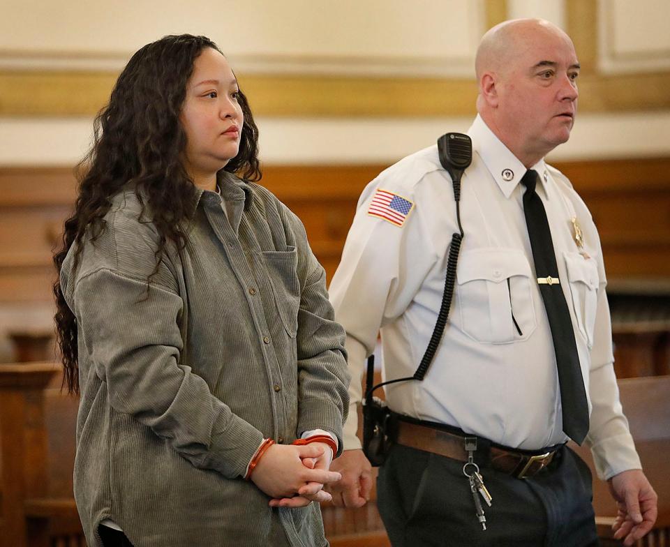 Shu Feng Hsu in Norfolk Superior Court Monday, March 13, 2023.