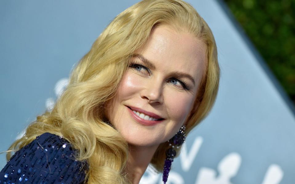 "Ich erinnere mich, dass ich oft so aufgeregt war, etwas zu sagen, dass ich es nicht herausbrachte": Nicole Kidman hatte als Kind laut eigener Aussage schwer mit ihrem Stottern zu kämpfen. Die Sprachstörung verschwand im Laufe des Erwachsenwerdens, schüchtern sei sie aber noch immer, so die Schauspielerin. (Bild: Axelle/Bauer-Griffin/FilmMagic/Getty Images)