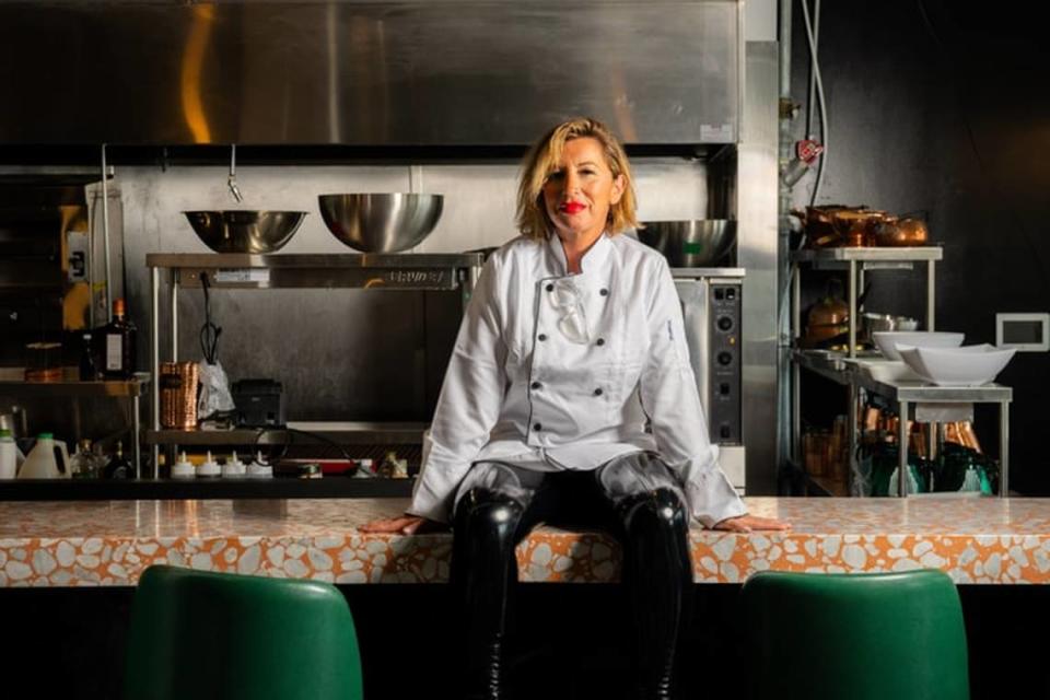 La chef Olivia Ostrow empezó a cocinar de adolescente en Francia y luego viajó por todo el mundo, incluido Israel.