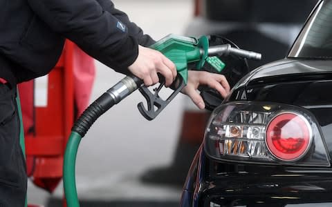 Drivers are also facing a five year high when it comes to petrol prices - Credit: PA