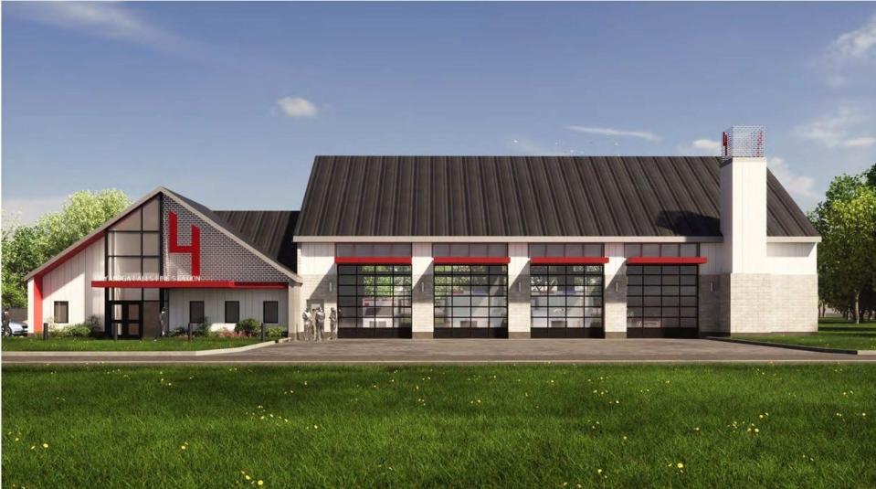 A new fire station planned for Cuyahoga Falls will include a regional firefighter training facility.