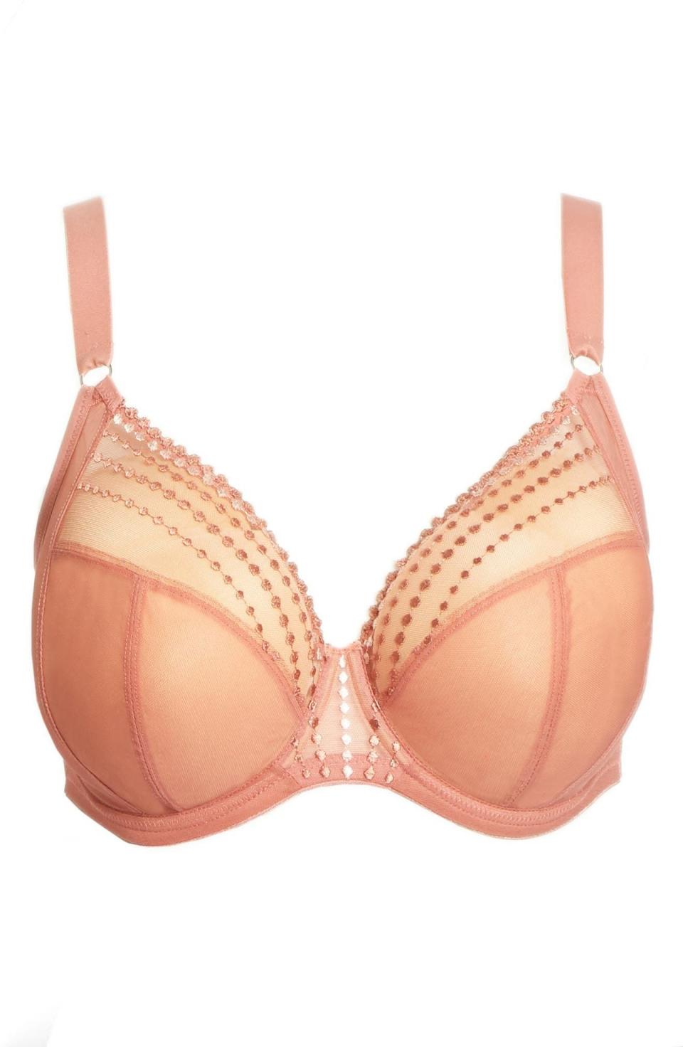 10) Matilda Full Figure Underwire Plunge Bra