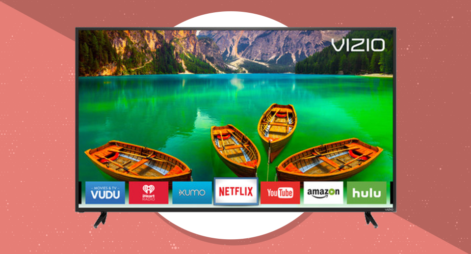 A giant 4K screen is the best way to "get outside" nowadays. (Photo: Vizio)