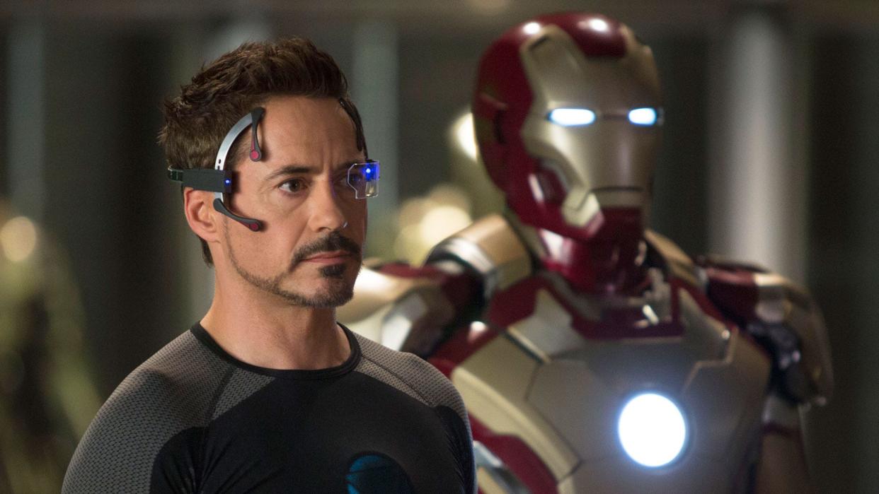 Robert Downey Jr. as Tony Stark/Iron Man in "Iron Man 3," which shot in Wilmington in 2012.