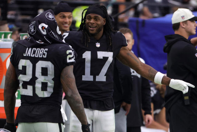 Steelers vs Raiders Most Valuable SNF Prop Bets: Davante Adams, Josh Jacobs