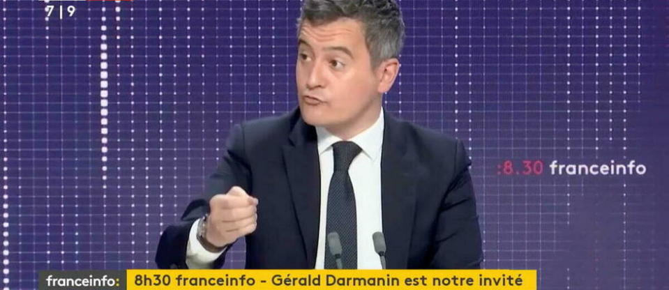 Gérald Darmanin, ministre de l’Intérieur, était invité sur France Info le jeudi 20 janvier 2022.
