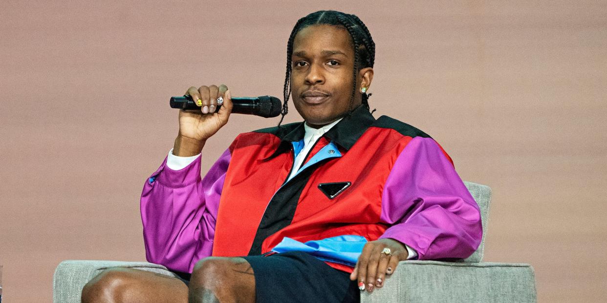 A$AP Rocky seen on day three of Summit LA19 in Downtown Los Angeles on Sunday, November 11.