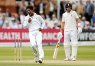 Britain Cricket - England v Pakistan - First Test - Lord’s - 15/7/16 Pakistan's Mohammad Amir reacts after a dropped catch Action Images via Reuters / Andrew Boyers Livepic EDITORIAL USE ONLY.