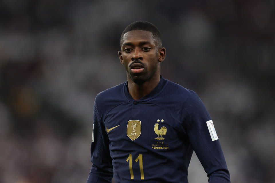 Dembelé se ha convertido en uno de los futbolistas más importantes del combinado francés (Foto de: Matthew Ashton - AMA/Getty Images)