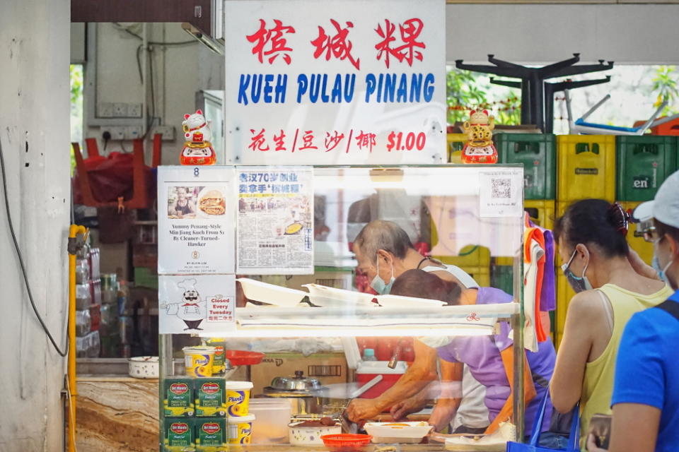 Kueh Pulau Pinang stall