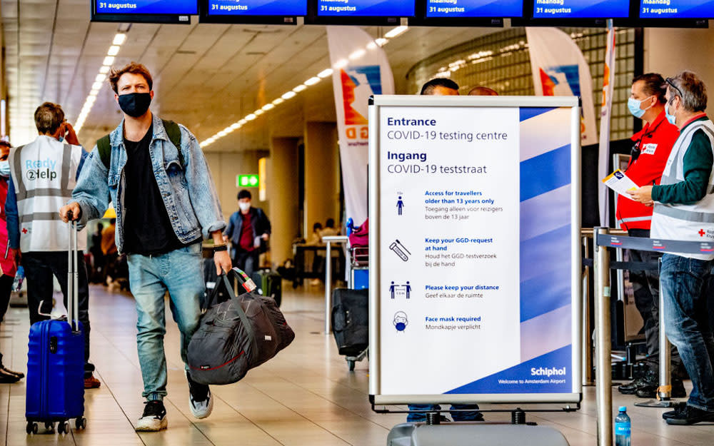 Airport testing - Getty