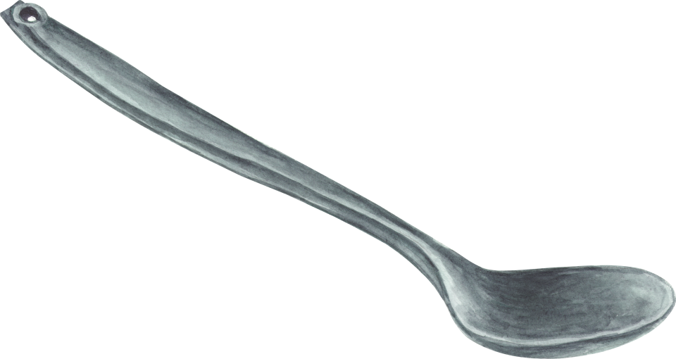 Plastic spoon