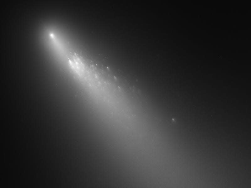 The Hubble Space Telescope provided astronomers with extraordinary views of Comet 73P/Schwassmann-Wachmann 3, a fragile comet that was rapidly disintegrating as it approached the Sun in 2006.