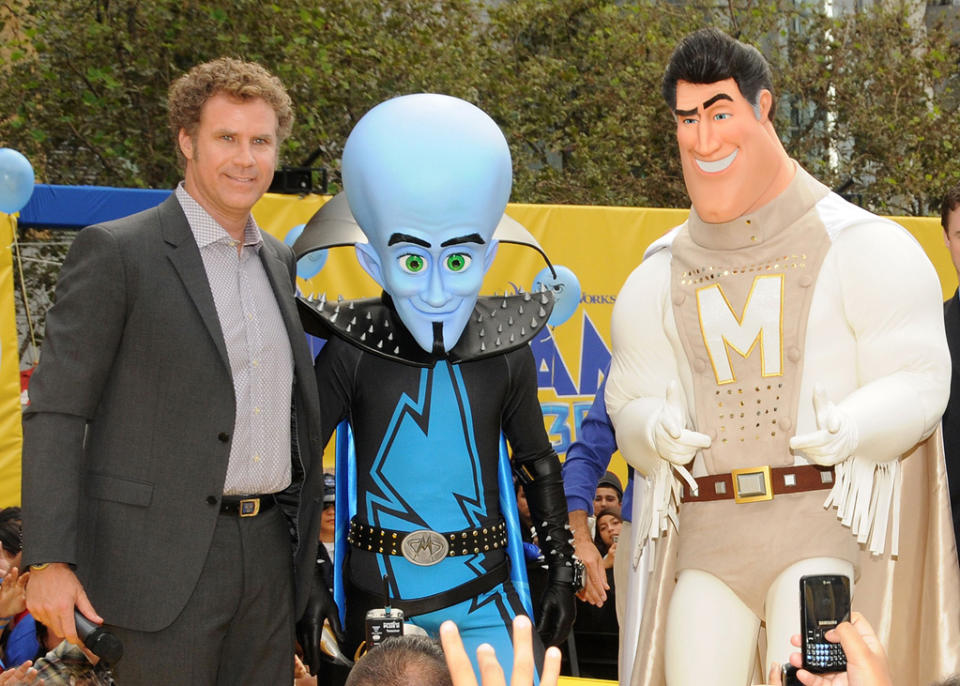 Megamind Guinness Book Superhero Event 2010 Will Ferrell