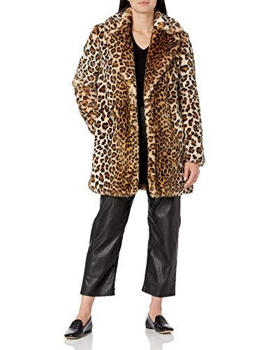 12) Faux-Fur Leopard Coat