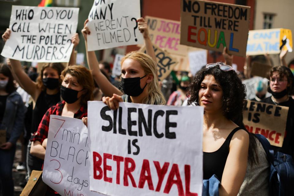 poland black lives matter george floyd protests