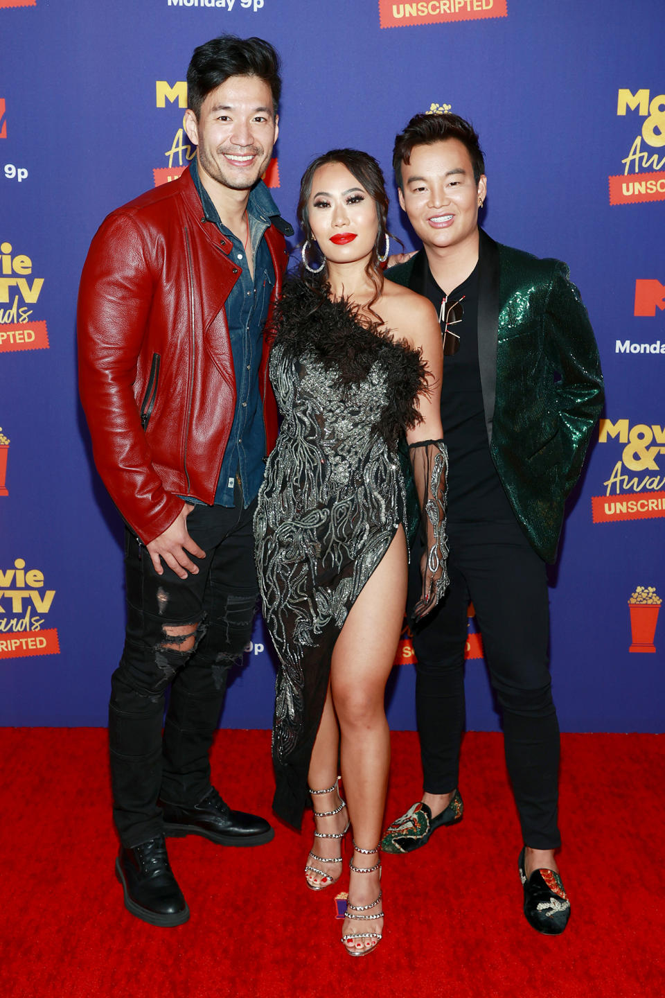 Kevin Kreider, Kelly Mi Li and Kane Lim of <i>Bling Empire</i>