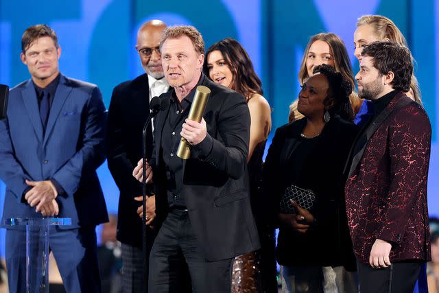 <p>Rich Polk/NBC</p> "Grey's Anatomy" cast win Show of the Year at 2024 People's Choice Awards