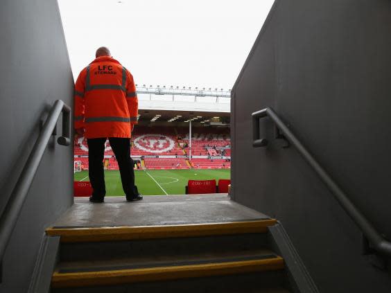 Liverpool reversed their decision to place some non-playing staff on temporary leave (PA)