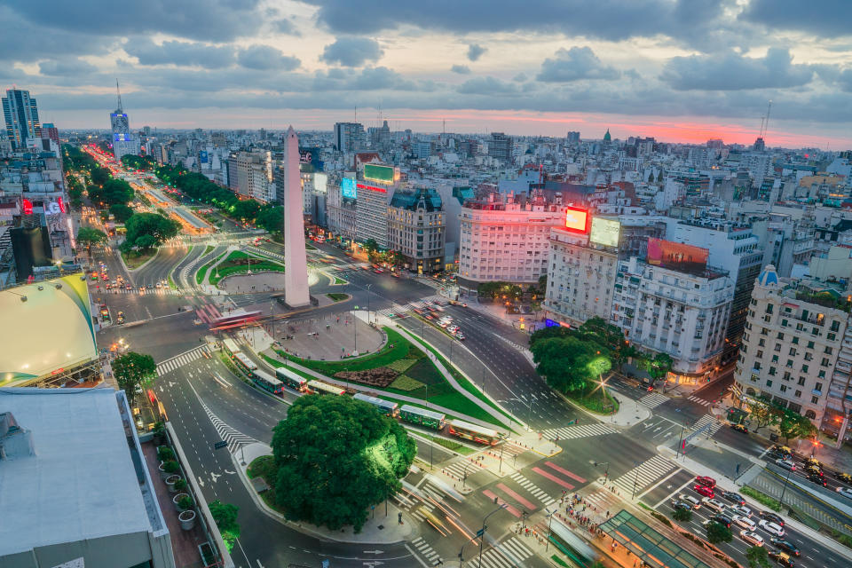 Buenos Aires is the capital city of Argentina in South America