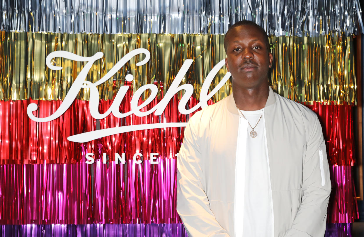 LONDON, ENGLAND - JULY 04: Jamal Edwards attends Kiehl's PRIDE party to celebrate their five year partnership with MTV Staying Alive Foundation on July 04, 2019 in London, England. (Photo by David M. Benett/Dave Benett/Getty Images for Kiehls)