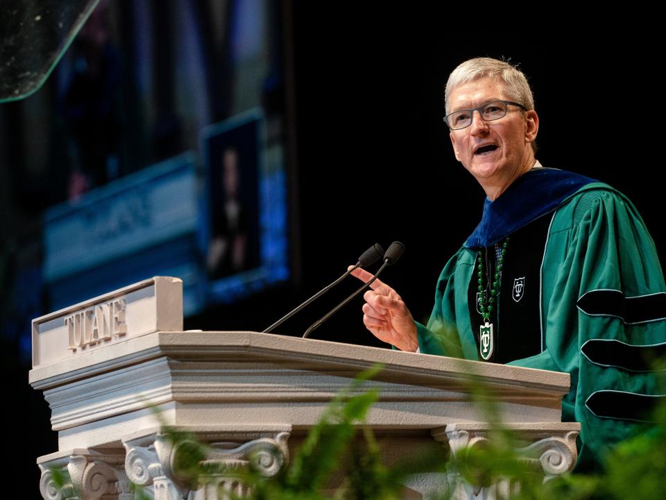 Tim cook tulane