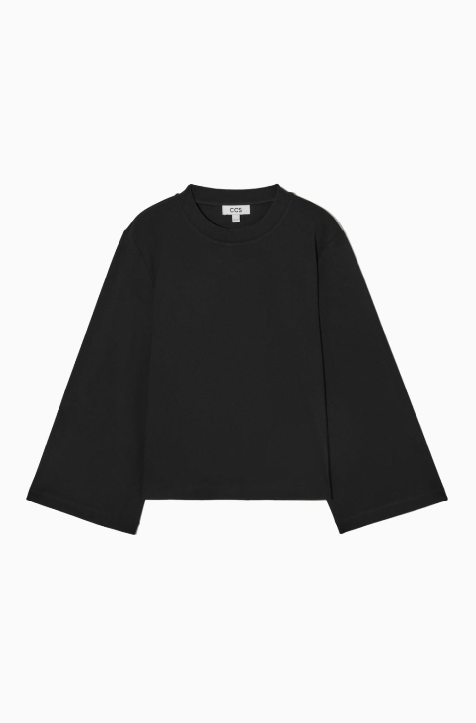 Bell-Sleeve Jersey Top