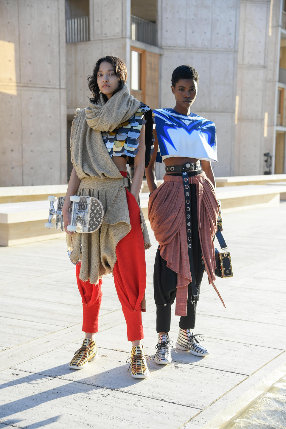 Looks from the Louis Vuitton Resort 2023 collection.