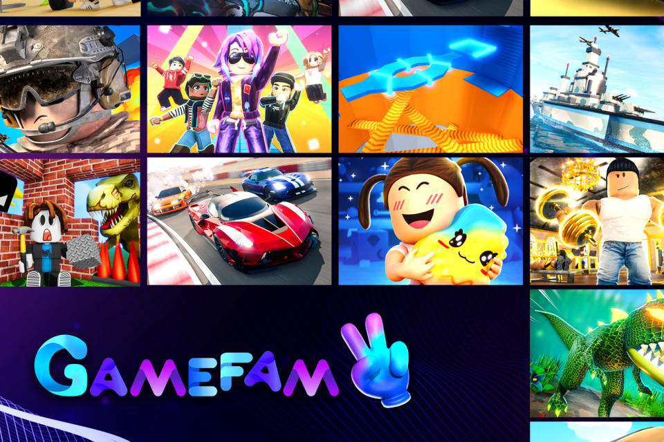 Gamefam In-Game Activations for Brands in Metaverse roblox sonic 24kgldn concerts virtual merch