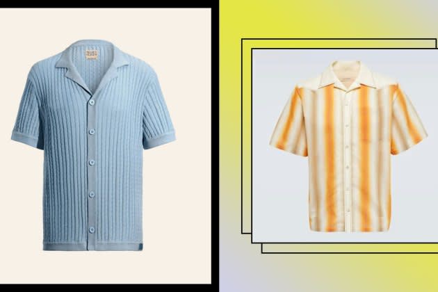 The Best Men’s Short-Sleeved Button-Ups for Dressing Like a Hollywood Star This Summer