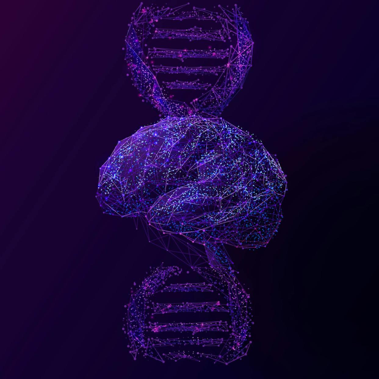 Some of the same genetic mutations can lead to FTD, ALS or symptoms of both. <a href="https://www.gettyimages.com/detail/illustration/brain-lp-pr-royalty-free-illustration/1164761753" rel="nofollow noopener" target="_blank" data-ylk="slk:antoniokhr/iStock via Getty Images Plus;elm:context_link;itc:0;sec:content-canvas" class="link ">antoniokhr/iStock via Getty Images Plus</a>